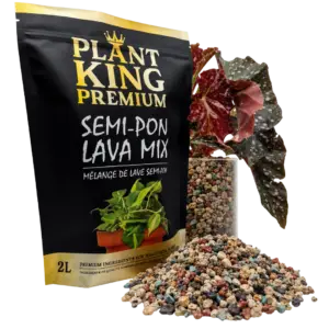 Plant King Premium Semi-PON Lava Potting Soilless Mix