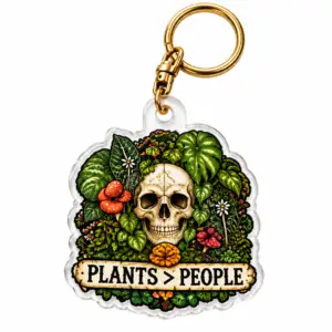 Plants > People Keychain